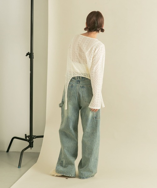 KBF（ケイビーエフ）の「フロントホックレースプルオーバー（Tシャツ