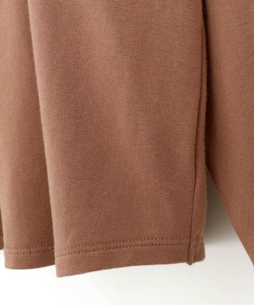 p.premier（ピードットプルミエ）の「レース使いの大きな衿の長袖Tシャツ（Tシャツ/カットソー・キッズ・ブラック/アイボリー/ブラウン・90/100/110/120/80/130/140）」の12枚目の写真