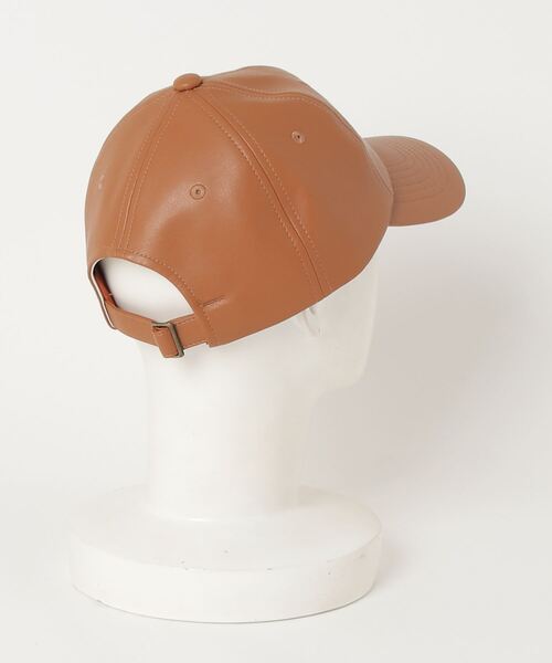 Lee（リー）の「LEE/LE LOW CAP FAUX LEATHER（キャップ・メンズ・ブラウン/ベージュ/ブラック・FREE）」の4枚目の写真