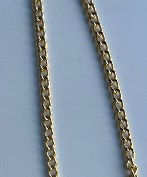 Chez toi（シェトワ）の「ダブルチェーンネックレス（ネックレス・レディース・シルバー/ゴールド・FREE）」の8枚目の写真