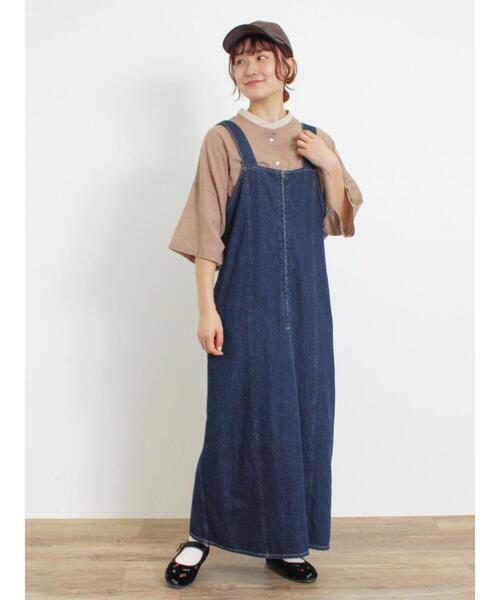 Samansa Mos2（サマンサ モスモス）の「千鳥格子柄クレリックオーバーシャツ（シャツ/ブラウス・レディース・ブルー/チャコールグレー/ブラック/ブラウン・F）」の7枚目の写真