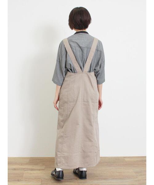 Samansa Mos2（サマンサ モスモス）の「千鳥格子柄クレリックオーバーシャツ（シャツ/ブラウス・レディース・ブルー/チャコールグレー/ブラック/ブラウン・F）」の19枚目の写真