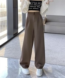 Dream garden（ドリームガーデン）の「ハイウエストロングスラックスパンツ（スラックス）」