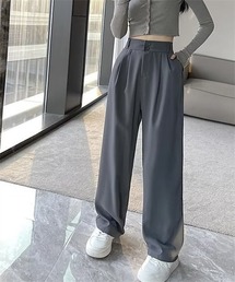 Dream garden（ドリームガーデン）の「ハイウエストロングスラックスパンツ（スラックス）」