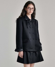 ウールミックス ツイードジャケット FC24W074【Fano Studios】（ノー