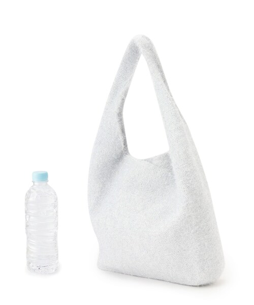 grove（グローブ）の「◆ラメニットショルダー（トートバッグ・レディース・チャコールグレー/オフホワイト/グレー・00）」の10枚目の写真