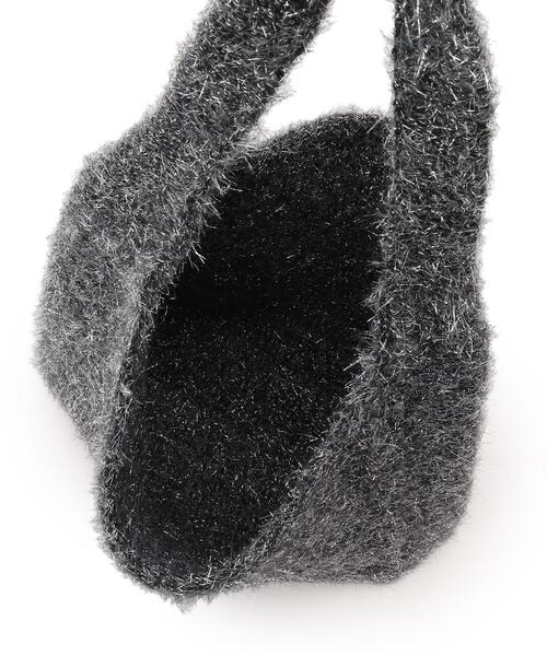 grove（グローブ）の「◆ラメニットショルダー（トートバッグ・レディース・チャコールグレー/オフホワイト/グレー・00）」の18枚目の写真