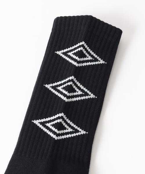 bal(バル)の「【BAL × UMBRO / バル × アンブロ】JACQUARD SOCKS(ソックス/靴下・メンズ・ブラック/ホワイト・FREE)」の8枚目の写真