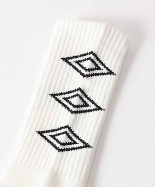 bal(バル)の「【BAL × UMBRO / バル × アンブロ】JACQUARD SOCKS(ソックス/靴下・メンズ・ブラック/ホワイト・FREE)」の9枚目の写真