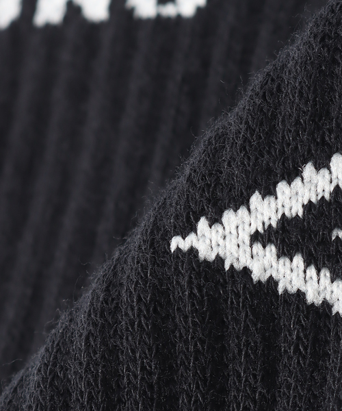 bal(バル)の「【BAL × UMBRO / バル × アンブロ】JACQUARD SOCKS(ソックス/靴下・メンズ・ブラック/ホワイト・FREE)」の10枚目の写真