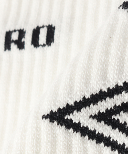 bal(バル)の「【BAL × UMBRO / バル × アンブロ】JACQUARD SOCKS(ソックス/靴下・メンズ・ブラック/ホワイト・FREE)」の11枚目の写真