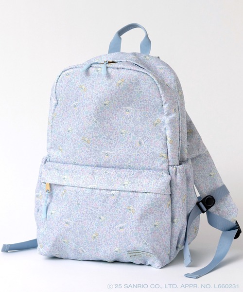 撥水マルチポケットリュックL A4【マイメロディ/シナモロール/ハロー