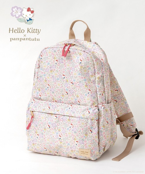 撥水マルチポケットリュックL A4【マイメロディ/シナモロール/ハロー