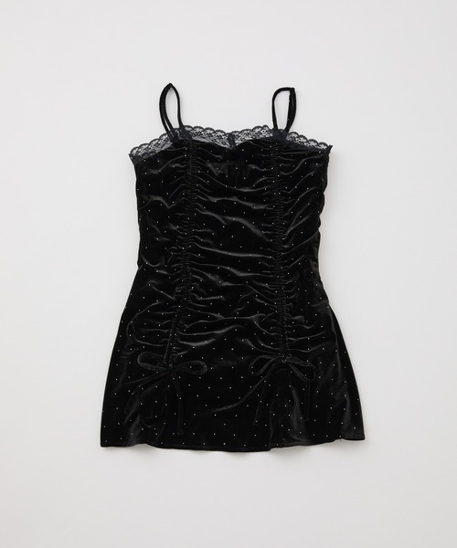 one after another NICE CLAUP（ワンアフターアナザーナイスクラップ）の「ドロストチュニックワンピース（ワンピース・レディース・チャコールグレー/アイボリー/ブラック・FREE）」の22枚目の写真