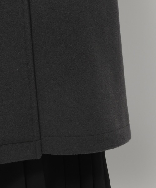 HARE（ハレ）の「ウールソデアキトレンチコート(HARE)（トレンチコート・レディース・グレー/ブラック・FREE）」の13枚目の写真