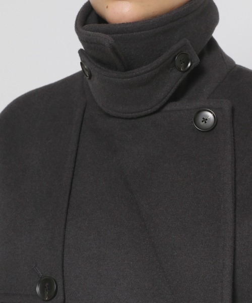 HARE（ハレ）の「ウールソデアキトレンチコート(HARE)（トレンチコート・レディース・グレー/ブラック・FREE）」の14枚目の写真