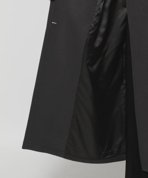 HARE（ハレ）の「ウールソデアキトレンチコート(HARE)（トレンチコート・レディース・グレー/ブラック・FREE）」の4枚目の写真