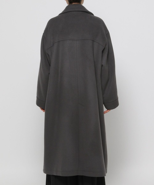 HARE（ハレ）の「ウールソデアキトレンチコート(HARE)（トレンチコート・レディース・グレー/ブラック・FREE）」の6枚目の写真