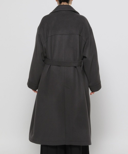 HARE（ハレ）の「ウールソデアキトレンチコート(HARE)（トレンチコート・レディース・グレー/ブラック・FREE）」の17枚目の写真