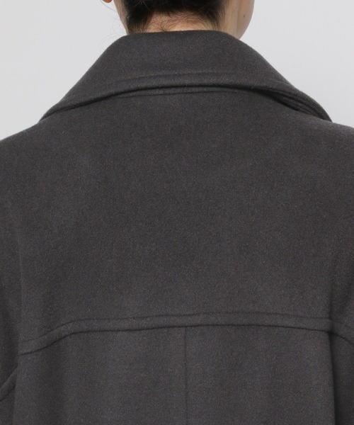 HARE（ハレ）の「ウールソデアキトレンチコート(HARE)（トレンチコート・レディース・グレー/ブラック・FREE）」の18枚目の写真