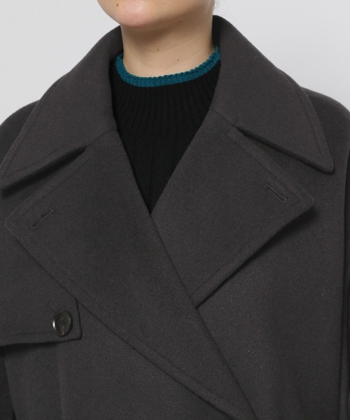 HARE（ハレ）の「ウールソデアキトレンチコート(HARE)（トレンチコート・レディース・グレー/ブラック・FREE）」の19枚目の写真
