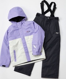 FILA（フィラ）の「【FILA/フィラ】キッズスノーウェア上下セット　スキー　スノボー（スポーツグッズ）」