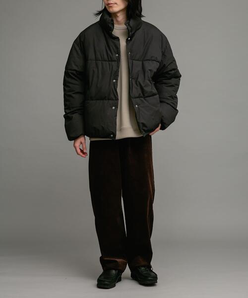 URBAN RESEARCH Sonny Label(アーバンリサーチサニーレーベル)の「『撥水』FELLEXパデッドスタンドブルゾン(ブルゾン・メンズ・ライトグレー/ブラック・MEDIUM/LARGE/X-LARGE)」の4枚目の写真