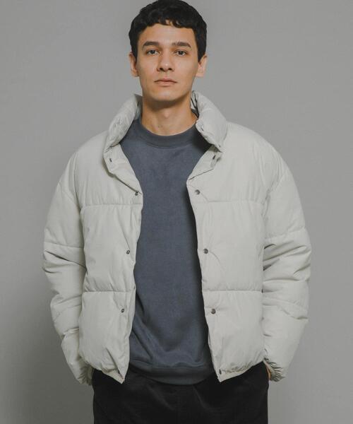 URBAN RESEARCH Sonny Label(アーバンリサーチサニーレーベル)の「『撥水』FELLEXパデッドスタンドブルゾン(ブルゾン・メンズ・ライトグレー/ブラック・MEDIUM/LARGE/X-LARGE)」の15枚目の写真