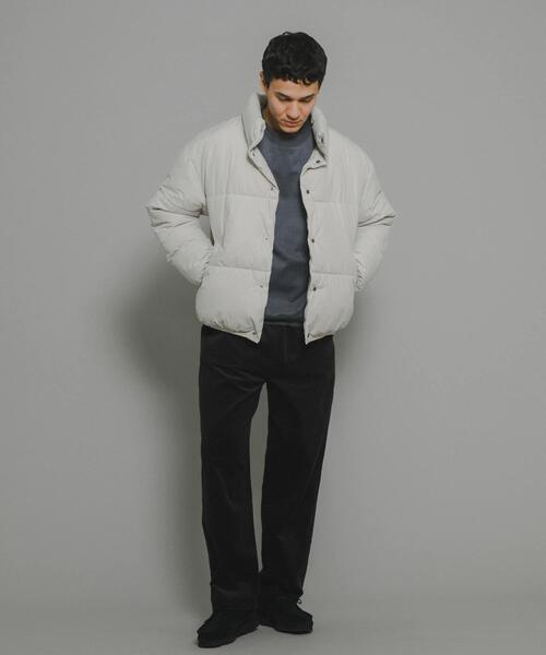 URBAN RESEARCH Sonny Label(アーバンリサーチサニーレーベル)の「『撥水』FELLEXパデッドスタンドブルゾン(ブルゾン・メンズ・ライトグレー/ブラック・MEDIUM/LARGE/X-LARGE)」の20枚目の写真