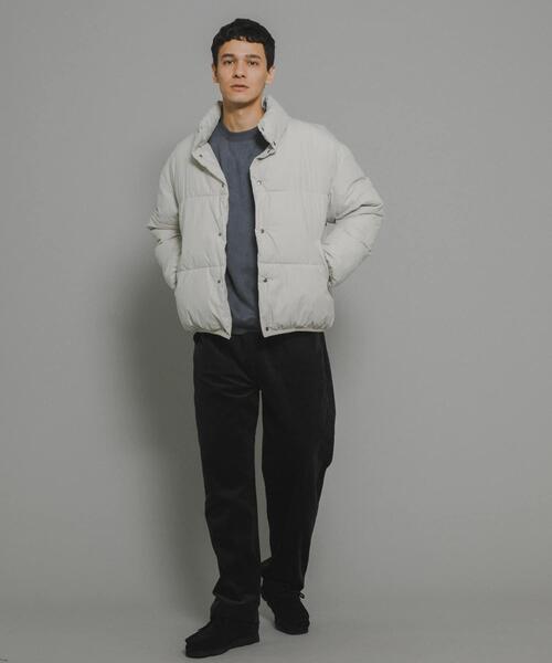 URBAN RESEARCH Sonny Label(アーバンリサーチサニーレーベル)の「『撥水』FELLEXパデッドスタンドブルゾン(ブルゾン・メンズ・ライトグレー/ブラック・MEDIUM/LARGE/X-LARGE)」の21枚目の写真