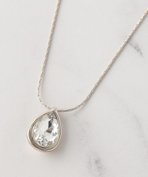 SHOO・LA・RUE(シューラルー)の「◆ビジュードロップネックレス(ネックレス・レディース・ピンクゴールド/ゴールド/シルバー・00)」の3枚目の写真