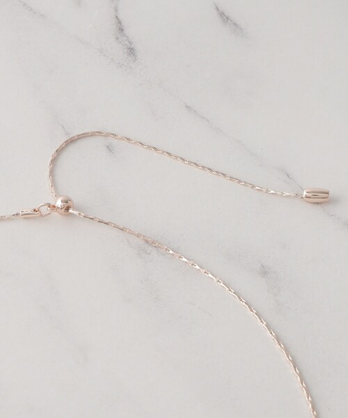 SHOO・LA・RUE(シューラルー)の「◆ビジュードロップネックレス(ネックレス・レディース・ピンクゴールド/ゴールド/シルバー・00)」の7枚目の写真