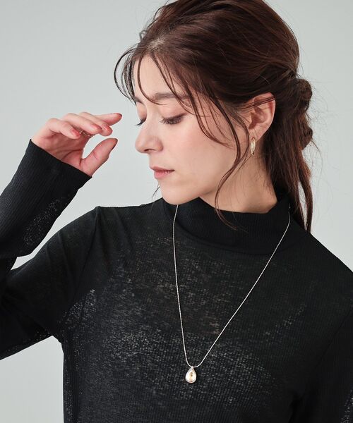 SHOO・LA・RUE(シューラルー)の「◆ビジュードロップネックレス(ネックレス・レディース・ピンクゴールド/ゴールド/シルバー・00)」の8枚目の写真