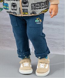 kladskap | 重機裾裏プリントロング丈ストレートパンツ(チノパンツ)
