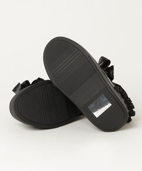 ヨースケYOSUKEウィメンズ厚底ロマンチックダブルリボンインジップローカットスニーカー4450061（スニーカー）｜YOSUKE（ヨースケ）