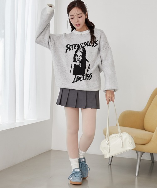WEGO/【25年春夏/待望の再入荷】フラッフィーグラフィックBIG