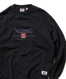 NO NEED | 【NUTMEG/ナツメグ】TEXAS クルースウェット(スウェット)