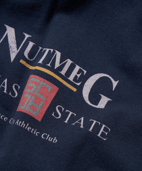 NO NEED（ノーニード）の「【NUTMEG/ナツメグ】TEXAS クルースウェット（スウェット・メンズ・オフホワイト/グレー/チャコール/ネイビー/ブラック・M/L）」の16枚目の写真