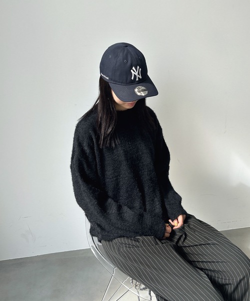 UNDERSTATEMENTs（アンダーステイトメント）の「【ユニセックス】クルーネックシャギーニット（ニット/セーター・メンズ・ホワイト/ブラック・LARGE/MEDIUM）」の16枚目の写真