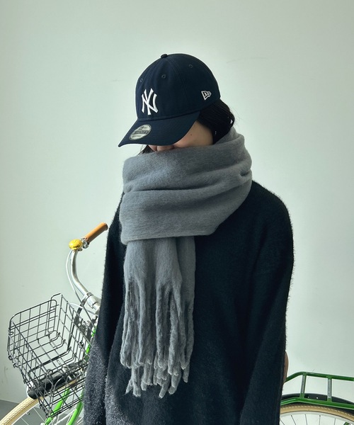 UNDERSTATEMENTs（アンダーステイトメント）の「【ユニセックス】クルーネックシャギーニット（ニット/セーター・メンズ・ホワイト/ブラック・LARGE/MEDIUM）」の20枚目の写真