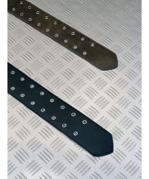 jouetie(ジュエティ)の「ワイドハトメベルト(ベルト・レディース・ブラック/ブラウン・FREE)」の3枚目の写真