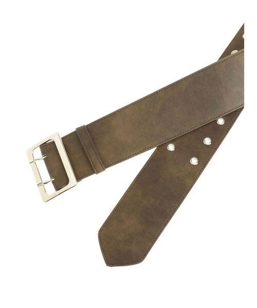 jouetie(ジュエティ)の「ワイドハトメベルト(ベルト・レディース・ブラック/ブラウン・FREE)」の5枚目の写真