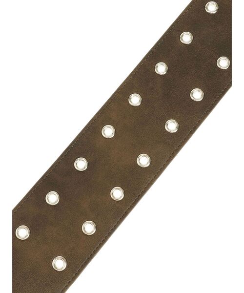 jouetie(ジュエティ)の「ワイドハトメベルト(ベルト・レディース・ブラック/ブラウン・FREE)」の6枚目の写真