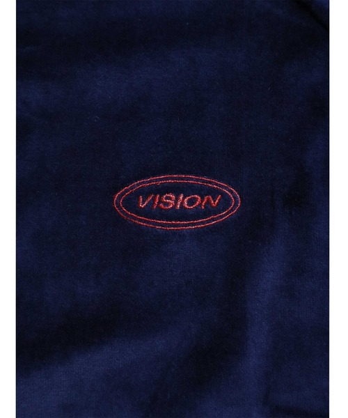 Right-on（ライトオン）の「【VISION STREET WEAR】ベロアトラックジャケット（ジャージ・メンズ・ネイビー/キナリ/ダークグレー/ブラック・XL/L/M）」の12枚目の写真