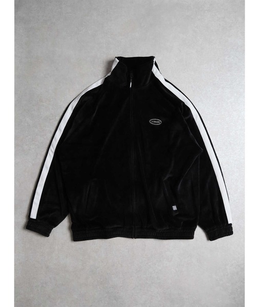 Right-on（ライトオン）の「【VISION STREET WEAR】ベロアトラックジャケット（ジャージ・メンズ・ネイビー/キナリ/ダークグレー/ブラック・XL/L/M）」の17枚目の写真