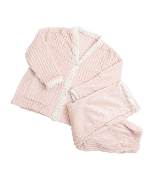 Dita（ディータ）の「ソフトマイクロカーデセットアップ（ルームウェア/パジャマ・レディース・アイボリー/グレー/ピンク・FREE）」の14枚目の写真