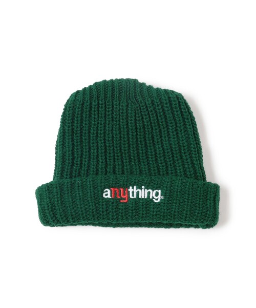【セール】aNYthing / CLASSIC LOGO BEANIE（ニットキャップ/ビーニー）｜aNYthing（エニシング） 5,643円
