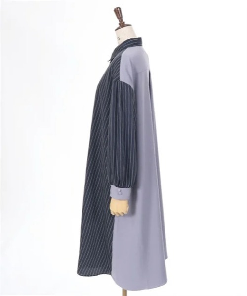 すみれ柄セーラー襟ワンピース | レディース服・レディース