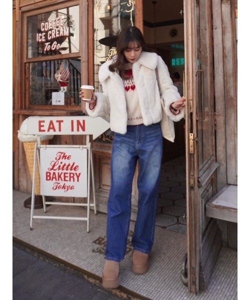 Heart Fair Isle Knit Pullover（ニット/セーター）｜Her lip to（ハー