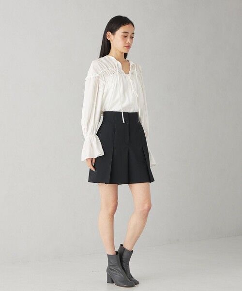 EMMEL REFINES(エメルリファインズ)の「<EMMEL REFINES>EM インタック ショートパンツ(その他パンツ・レディース・ブラック/ベージュ・S/M)」の15枚目の写真